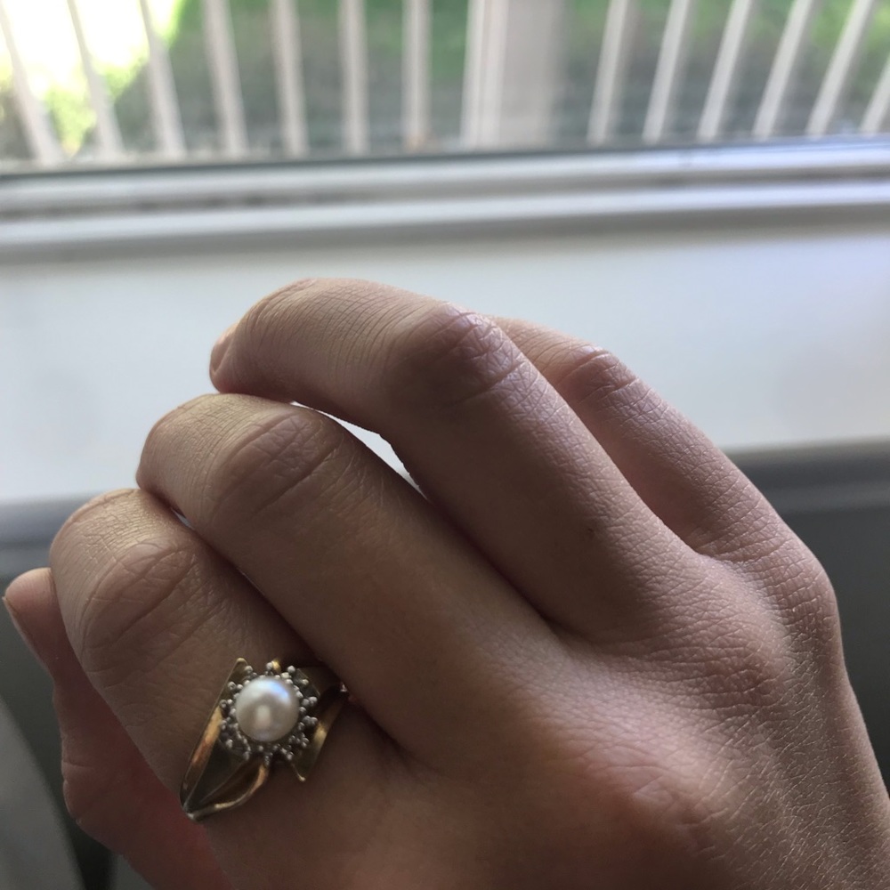 Real gold ring